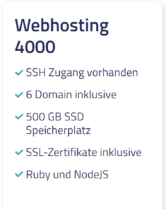 Netcup Webhosting 4000
