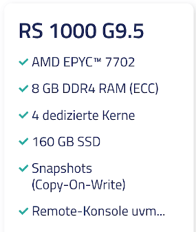 RS 1000 G9.5