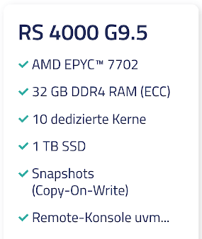 RS 4000 G9.5