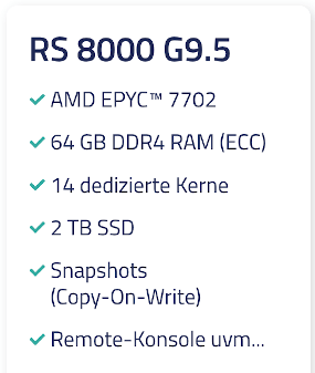 RS 8000 G9.5