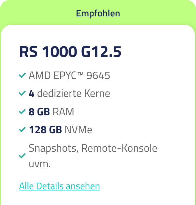Netcup RS 1000 G12.5