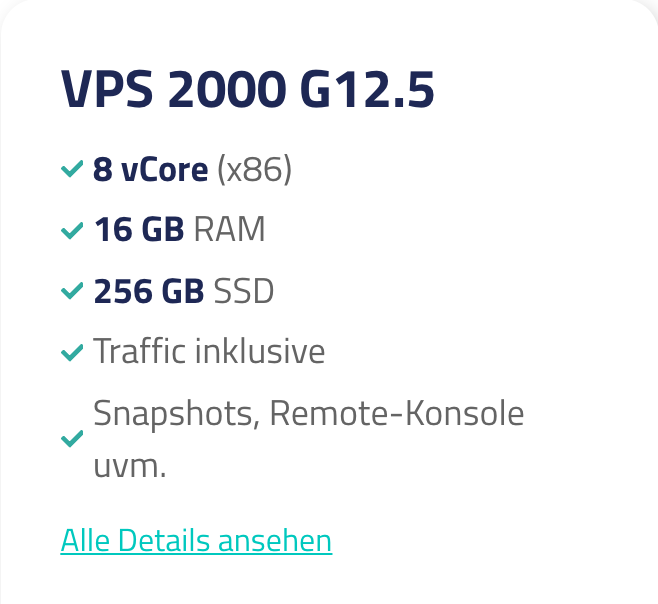 Netcup VPS 2000 G12.5