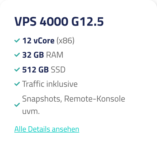Netcup VPS 4000 G12.5